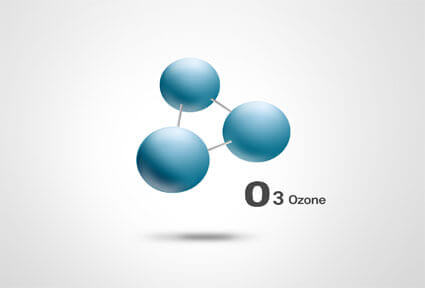 Illustration of an ozone therapy procedure done in Costa Rica.